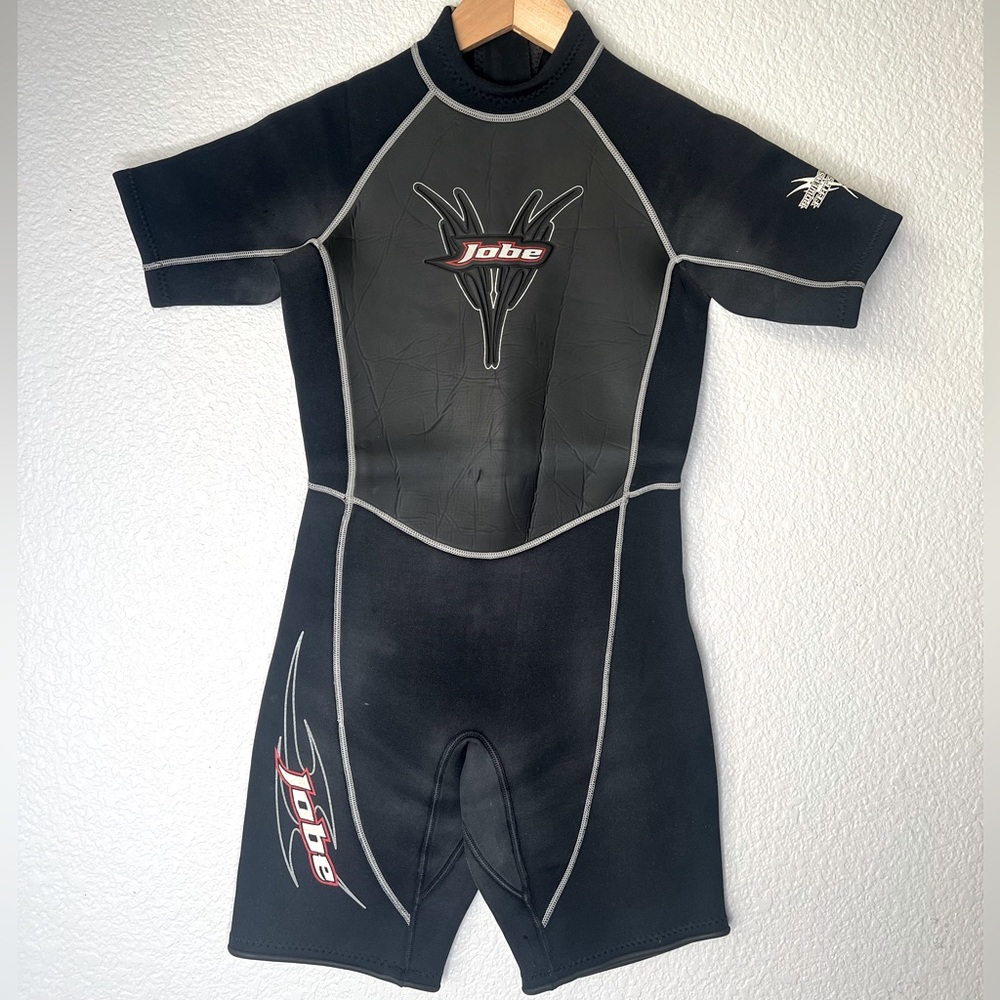 JOBE Sports Power Stretch Shorty Shorts Youth Wetsuit, 14